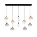 Eurofase 48934 Iissa 10-lt 47" LED Multi Drop Chandelier - Mixed Glass