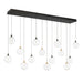 Eurofase 48940 Iissa 14-lt 72" LED Multi Drop Chandelier - Clear Glass