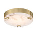 Eurofase 48958 Noga 1-lt 16" LED Flush Mount - Gold