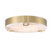 Eurofase 48958 Noga 1-lt 16" LED Flush Mount - Gold