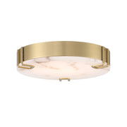 Eurofase 48958 Noga 1-lt 16" LED Flush Mount - Gold