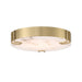 Eurofase 48958 Noga 1-lt 16" LED Flush Mount - Gold