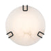 Eurofase 48958 Noga 1-lt 16" LED Flush Mount - Matte Black