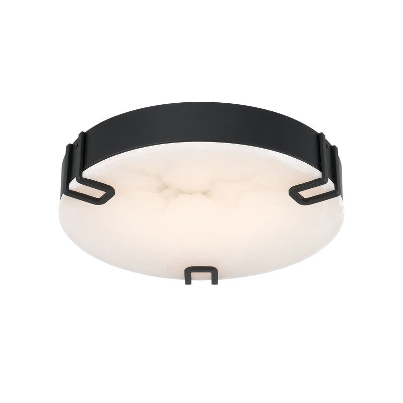 Eurofase 48958 Noga 1-lt 16" LED Flush Mount - Matte Black