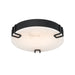 Eurofase 48958 Noga 1-lt 16" LED Flush Mount - Matte Black
