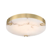 Eurofase 48959 Noga 1-lt 22" LED Flush Mount - Gold
