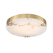 Eurofase 48959 Noga 1-lt 22" LED Flush Mount - Gold