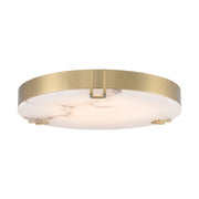 Eurofase 48959 Noga 1-lt 22" LED Flush Mount - Gold
