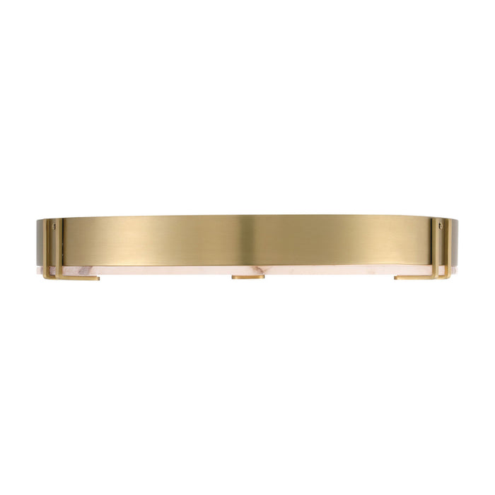 Eurofase 48959 Noga 1-lt 22" LED Flush Mount - Gold