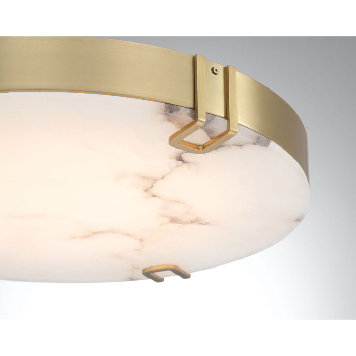 Eurofase 48959 Noga 1-lt 22" LED Flush Mount - Gold