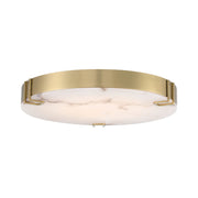 Eurofase 48959 Noga 1-lt 22" LED Flush Mount - Gold