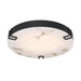 Eurofase 48959 Noga 1-lt 22" LED Flush Mount - Matte Black