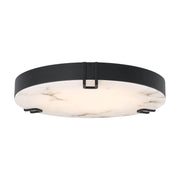 Eurofase 48959 Noga 1-lt 22" LED Flush Mount - Matte Black