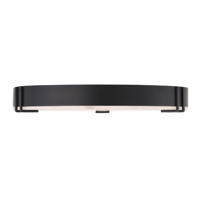 Eurofase 48959 Noga 1-lt 22" LED Flush Mount - Matte Black