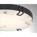 Eurofase 48959 Noga 1-lt 22" LED Flush Mount - Matte Black
