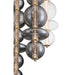 Eurofase 48960 Atomo 4-lt 30" LED Chandelier - Gold