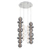 Eurofase 48960 Atomo 4-lt 30" LED Chandelier - Chrome
