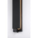 Eurofase 48962 Tribek 1-lt 32" Tall LED Outdoor Wall Sconce - Matte Black