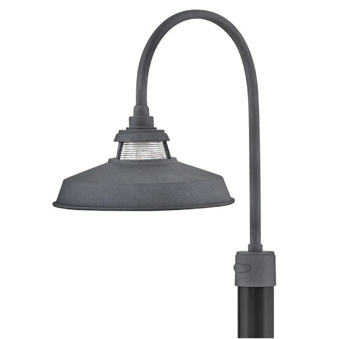 Hinkley 1191 Troyer 1-lt 22" Tall LED Outdoor Post Lantern - Aged Zinc