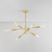 Corbett 490-48 Dashiell 6-lt 48" LED Chandelier
