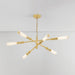 Corbett 490-48 Dashiell 6-lt 48" LED Chandelier