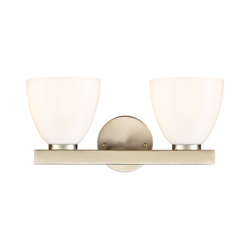 Millennium 49002 Apria 2-lt 16" Vanity Light - Modern Gold