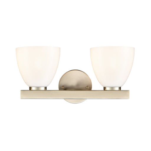 Millennium 49002 Apria 2-lt 16" Vanity Light - Modern Gold