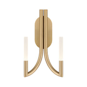 Eurofase 49009 Olette 2-lt 17" Tall LED Wall Sconce - Gold
