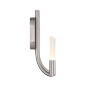Eurofase 49009 Olette 2-lt 17" Tall LED Wall Sconce - Brushed Nickel