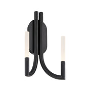 Eurofase 49009 Olette 2-lt 17" Tall LED Wall Sconce - Matte Black