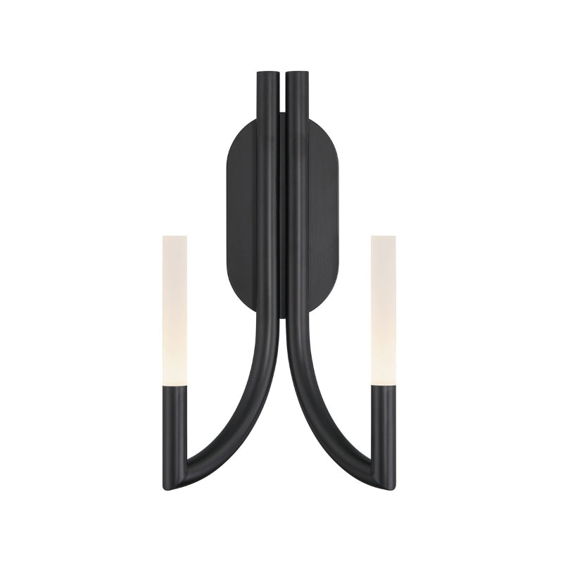 Eurofase 49009 Olette 2-lt 17" Tall LED Wall Sconce - Matte Black