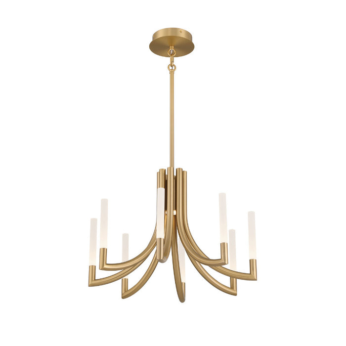 Eurofase 49010 Olette 8-lt 24" LED Chandelier - Gold