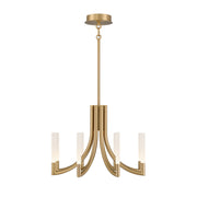 Eurofase 49010 Olette 8-lt 24" LED Chandelier - Gold