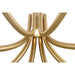 Eurofase 49010 Olette 8-lt 24" LED Chandelier - Gold