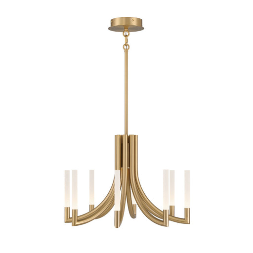 Eurofase 49010 Olette 8-lt 24" LED Chandelier - Gold
