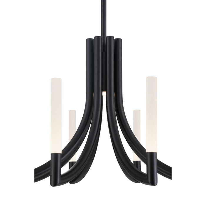 Eurofase 49010 Olette 8-lt 24" LED Chandelier - Matte Black