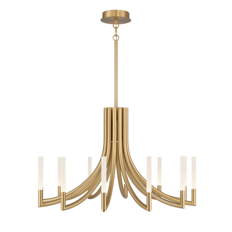 Eurofase 49011 Olette 12-lt 36" LED Chandelier - Gold