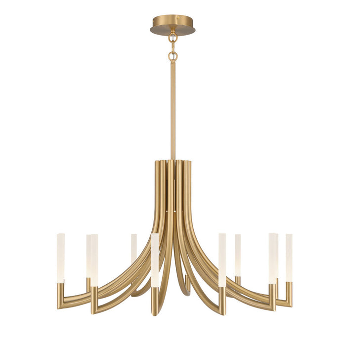 Eurofase 49011 Olette 12-lt 36" LED Chandelier - Gold