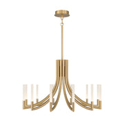 Eurofase 49011 Olette 12-lt 36" LED Chandelier - Gold