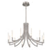 Eurofase 49011 Olette 12-lt 36" LED Chandelier - Brushed Nickel