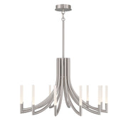 Eurofase 49011 Olette 12-lt 36" LED Chandelier - Brushed Nickel