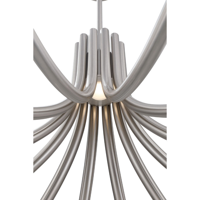 Eurofase 49011 Olette 12-lt 36" LED Chandelier - Brushed Nickel