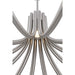 Eurofase 49011 Olette 12-lt 36" LED Chandelier - Brushed Nickel