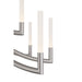 Eurofase 49012 Olette 20-lt 42" LED Chandelier - Brushed Nickel