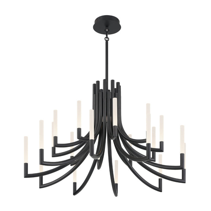 Eurofase 49012 Olette 20-lt 42" LED Chandelier - Matte Black