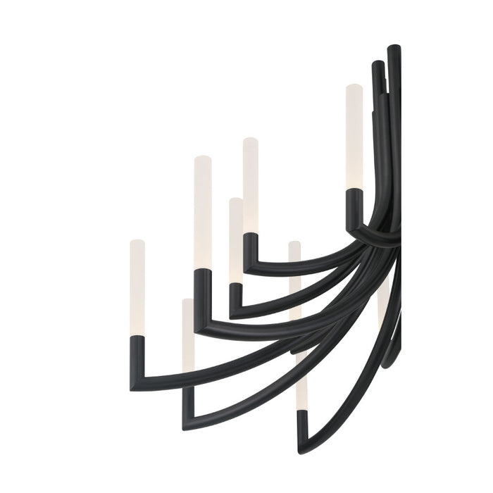 Eurofase 49012 Olette 20-lt 42" LED Chandelier - Matte Black