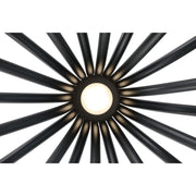 Eurofase 49012 Olette 20-lt 42" LED Chandelier - Matte Black