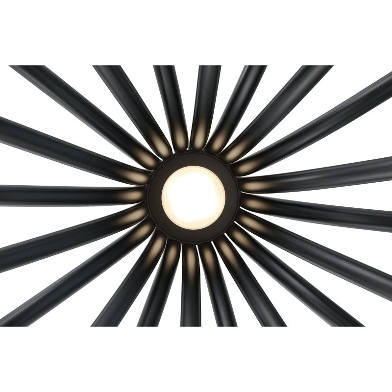 Eurofase 49012 Olette 20-lt 42" LED Chandelier - Matte Black