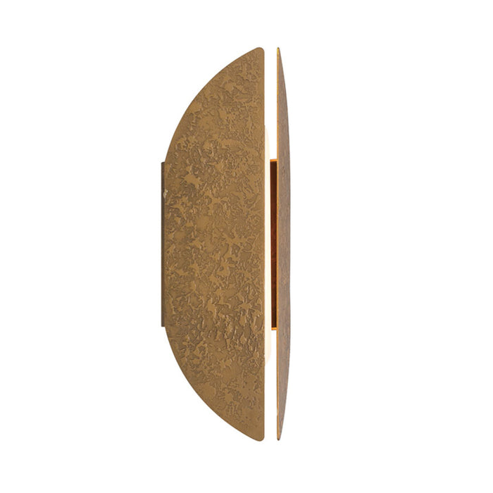 Eurofase 49013 Inntra 1-lt 14" Tall LED Outdoor Wall Sconce - Damascus Brass