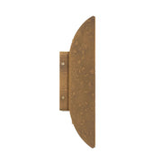 Eurofase 49013 Inntra 1-lt 14" Tall LED Outdoor Wall Sconce - Damascus Brass